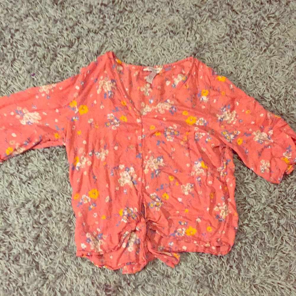 Arizona size small floral shirt